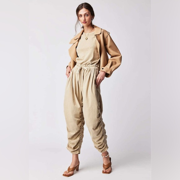 Free people mixed medium one piece jumpsuit - Picture 2 of 7